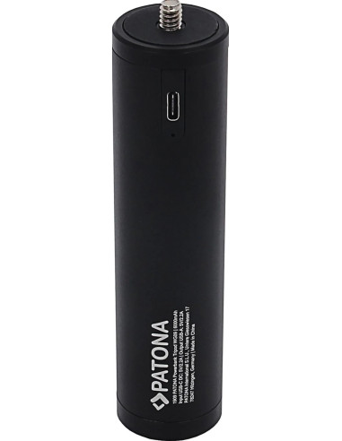 POWER BANK HANDGRIP 6000MAH USB PER STATIVI E SELFIESTICK CON ATTACCO 1/4